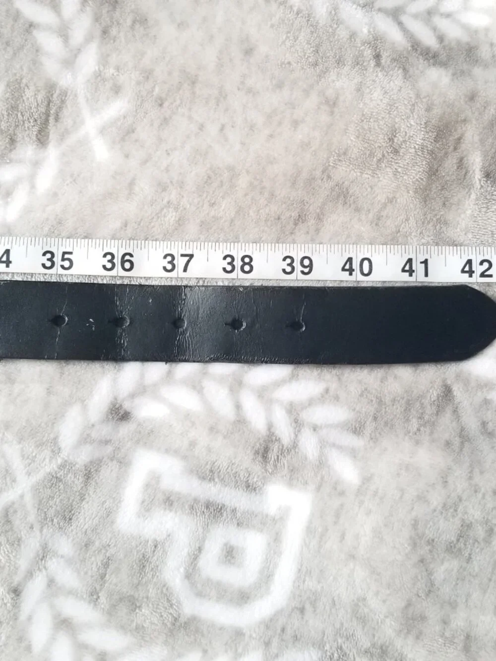 Y2K XOXO Women's Belt Large Black Silver Heart Buckle Rhinestones Leather Vintag